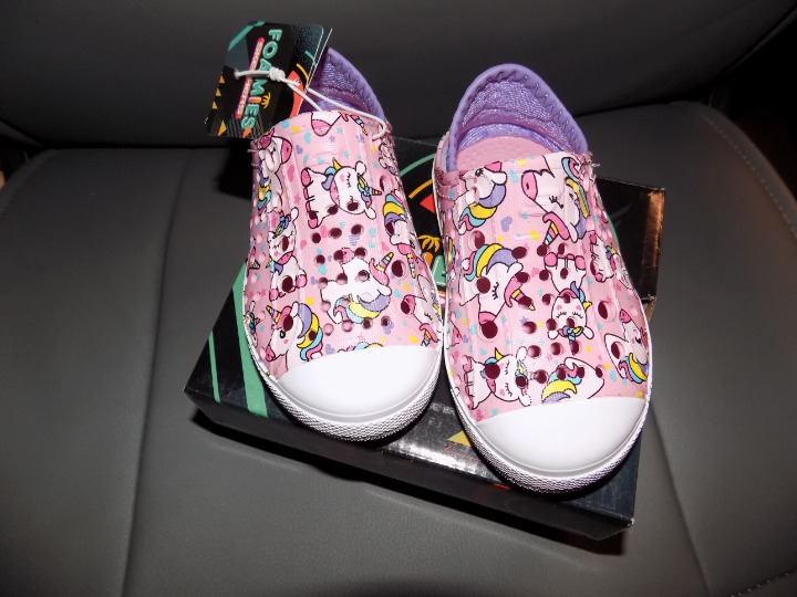 SKECHERS FOAMIES UNICORN DAZZLE SHOES SIZE 6 (Toddler) NEW