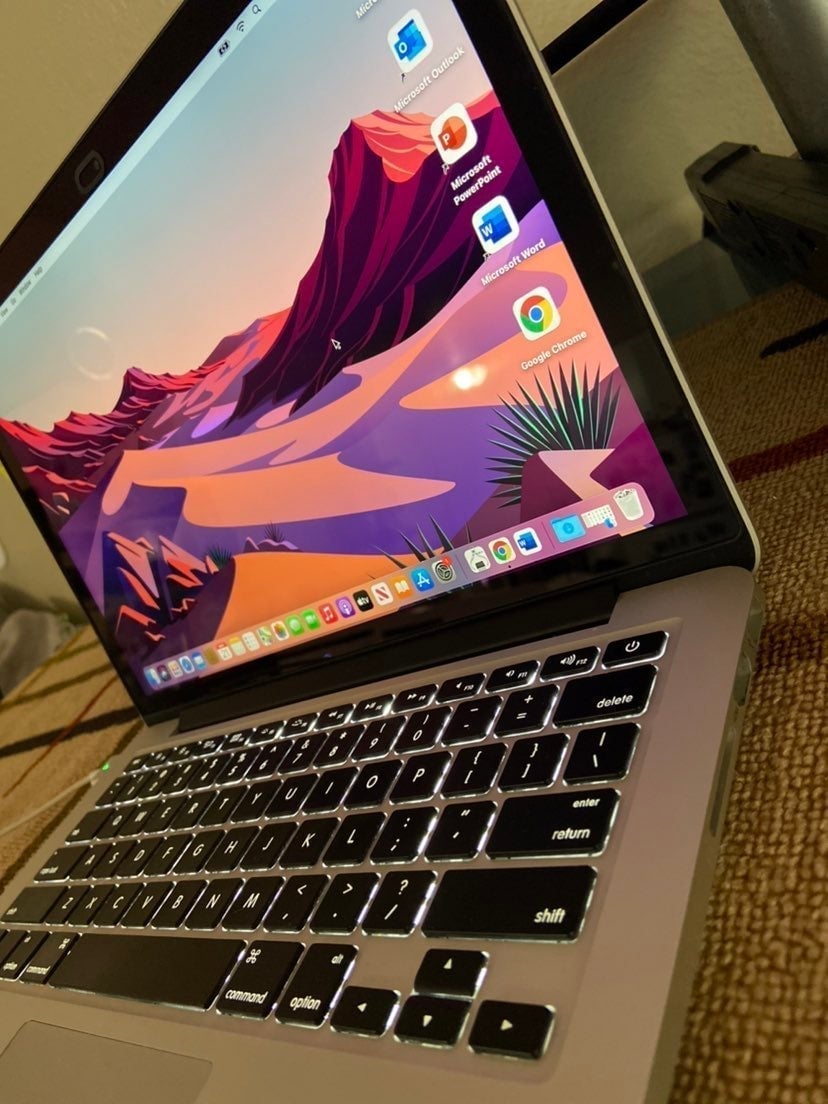 Apple MacBook Pro 13-Inch Core i5 2.6 Mid-2014,Retina,BigSur,MsOffice,Webcam,H