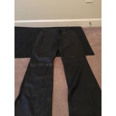 Carson Women's Leather Pants Size 6 Black