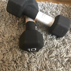Dumbbells 10lb pair