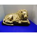 NEW Majestic Lion King Statue Figurine Wild Animal Gold Cat Leo