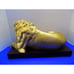 NEW Majestic Lion King Statue Figurine Wild Animal Gold Cat Leo