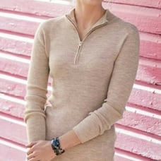 NWT SOFT SURROUNDINGS Perfect Turtleneck Sweater Half Zip Sweater 2X