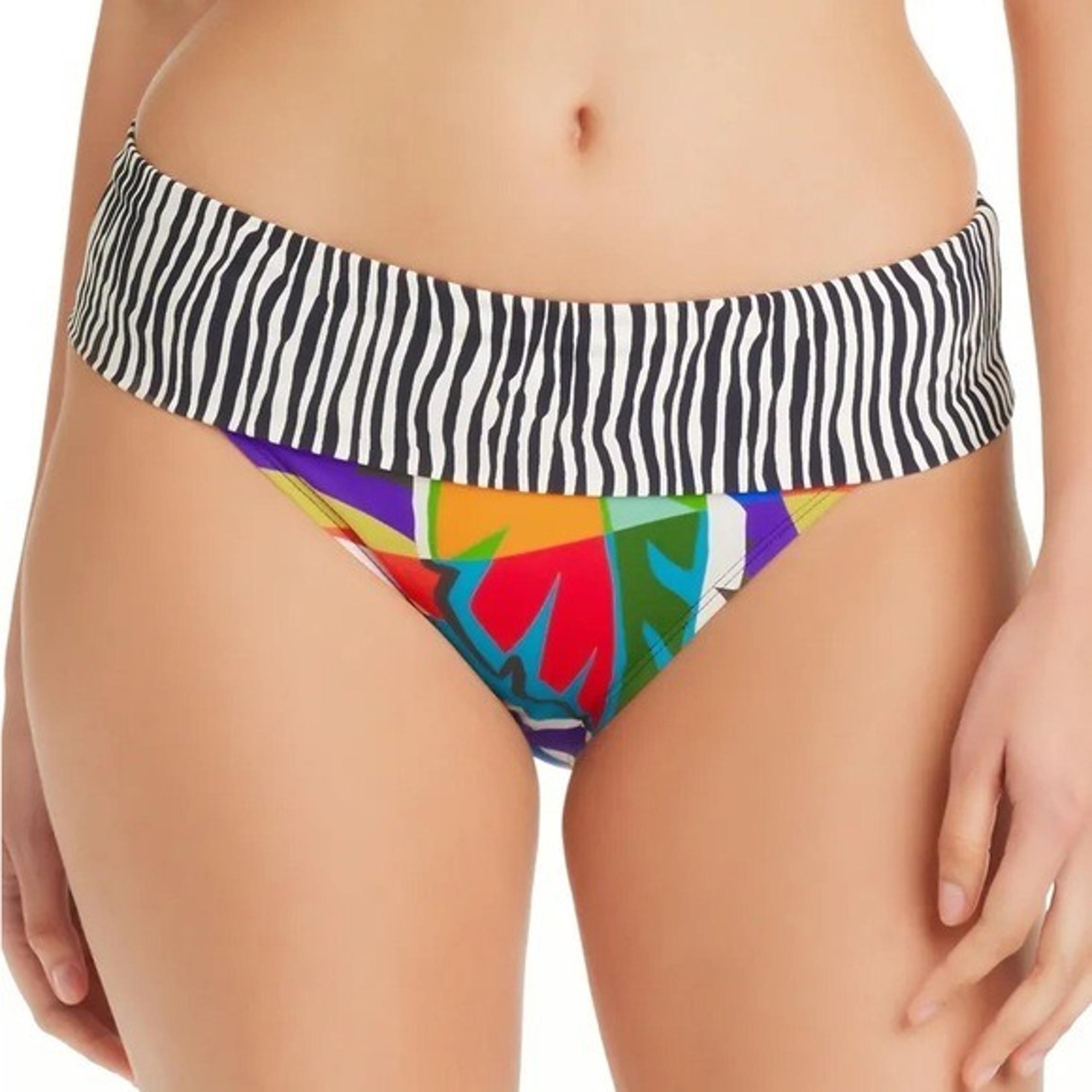 Bleu Rod Beattie Women's The Mix Fold-Over Bikini Bottom Size 10