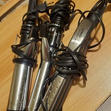 3 Conair hair curlers and straightner