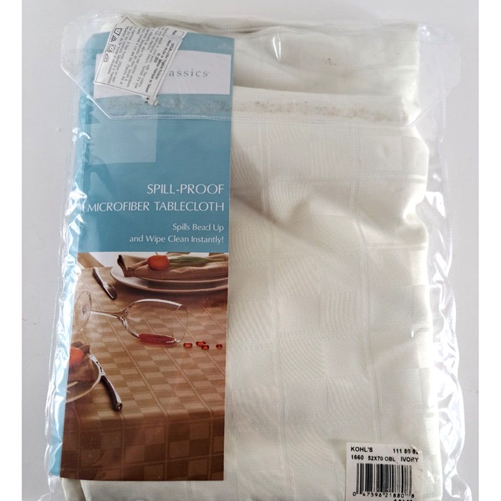 Kohl s White Kitchen Tablecloths Mercari
