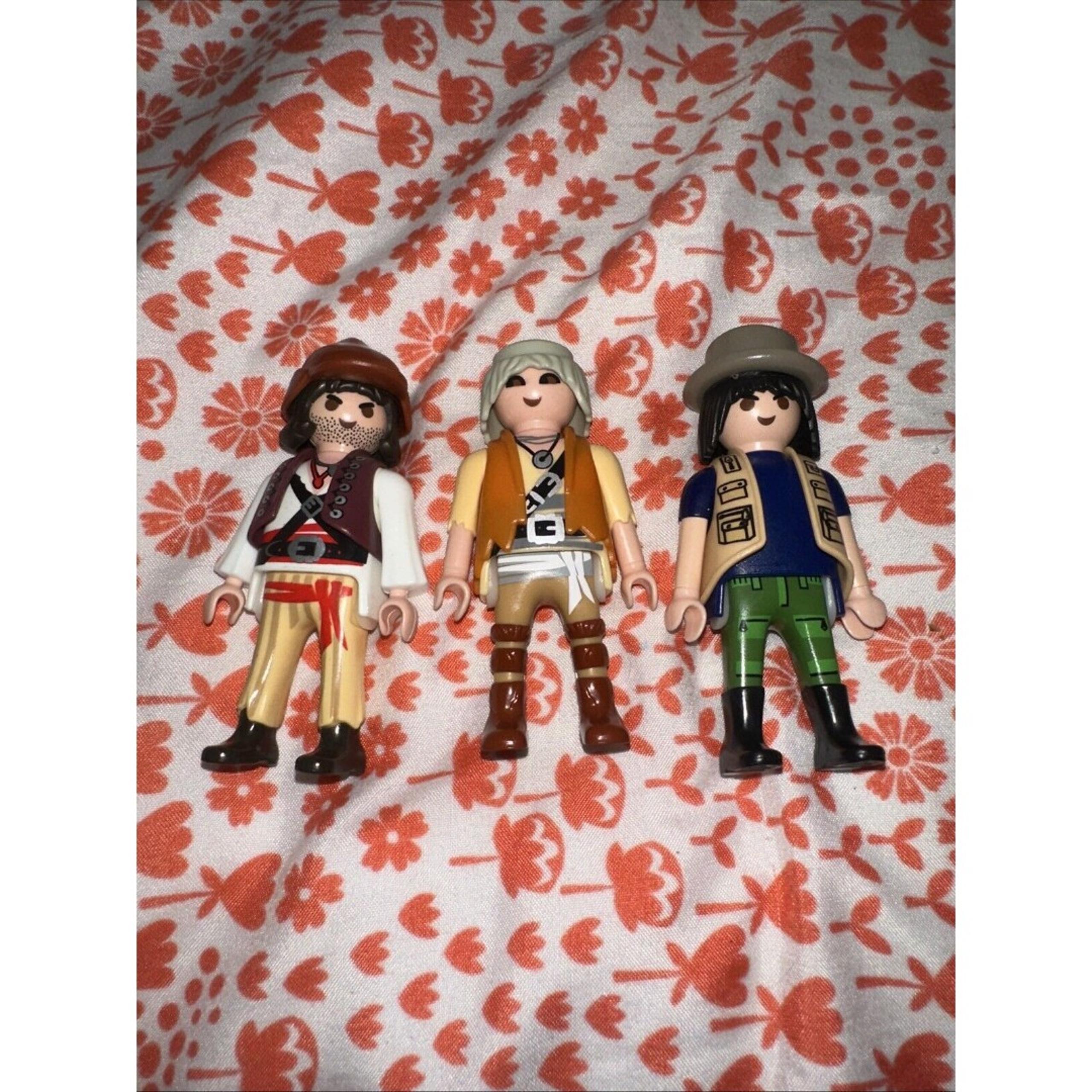 Playmobil Figure Figurines Lot of 3 Variety Collection