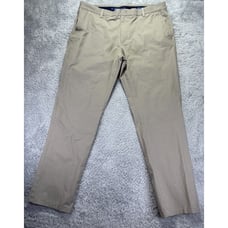 Vineyard Vines OTG On the Go Performance Pants 38x32 (38.31.5) Khaki Chino