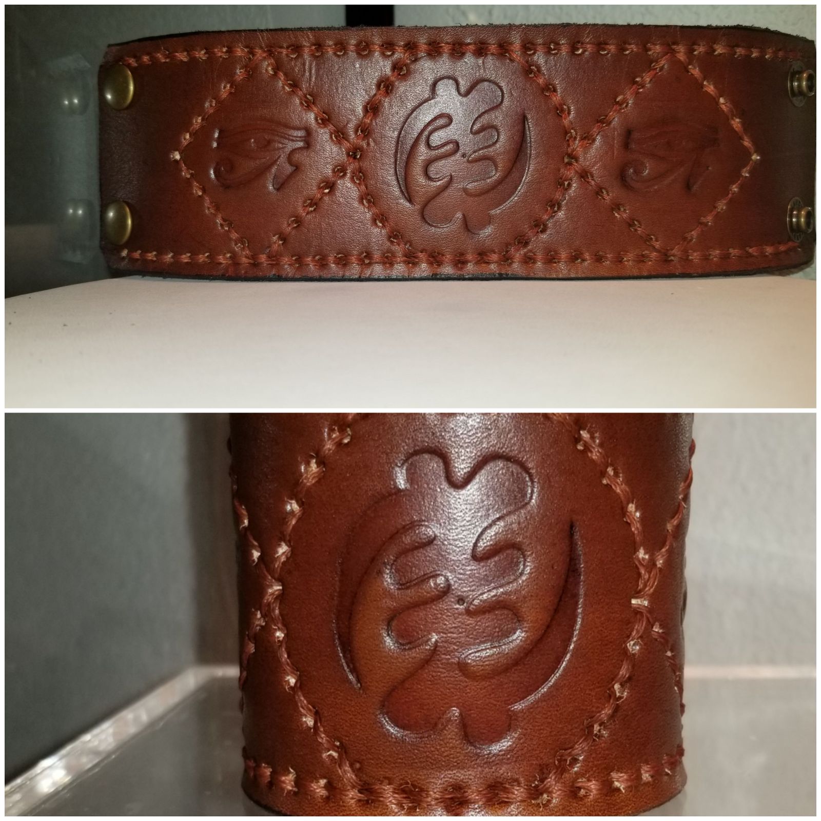 3 Leather Cuff