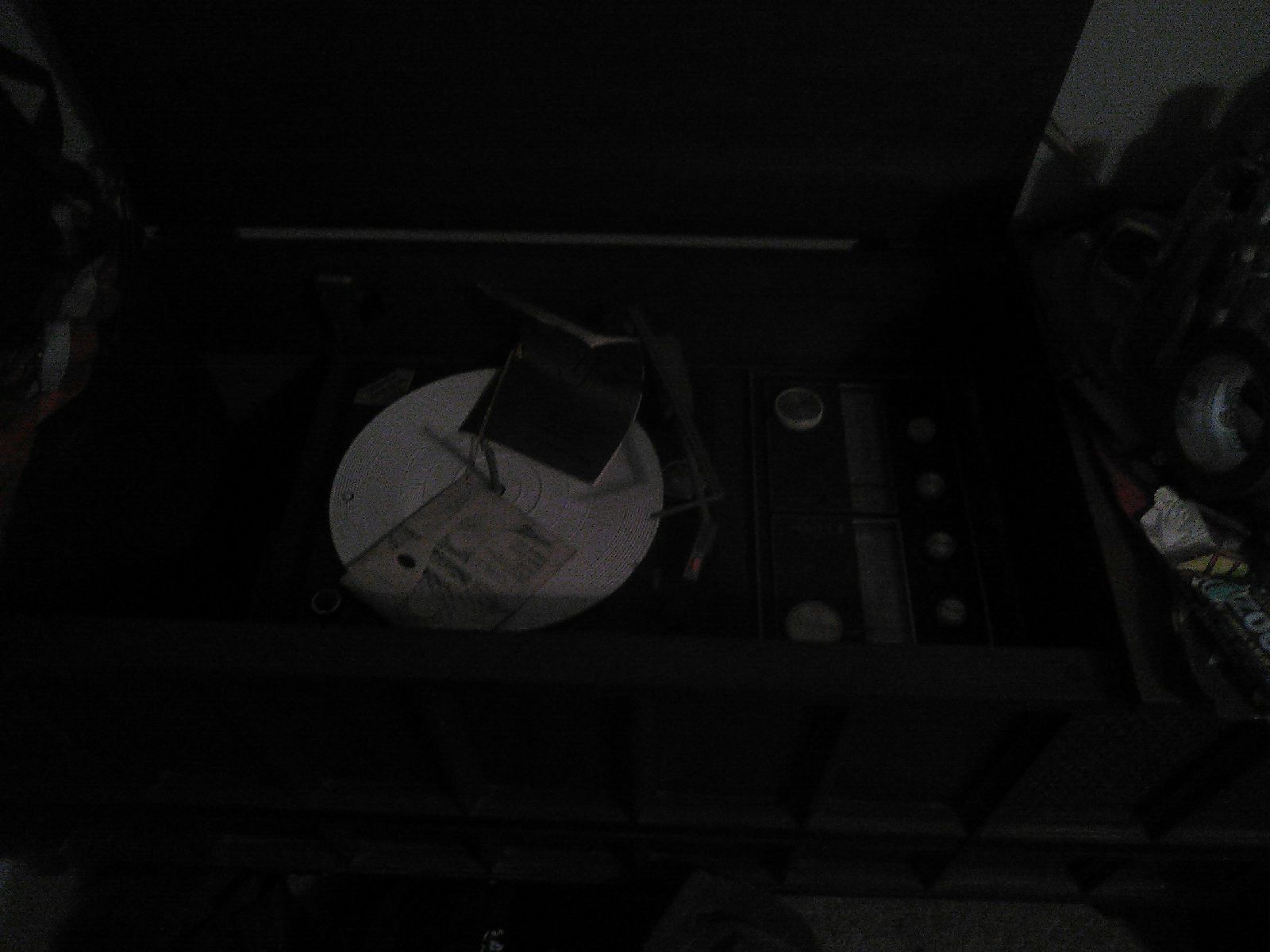 1972 radio and record player