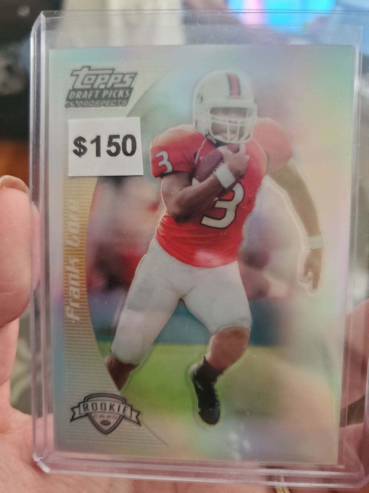 Frank Gore 2005 TOPPS Draft Picks and Prospects Gold Refractor/199