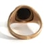 10K Men's High School Class Ring with Black Stone dated 1945 - Balfour