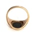 10K Men's High School Class Ring with Black Stone dated 1945 - Balfour