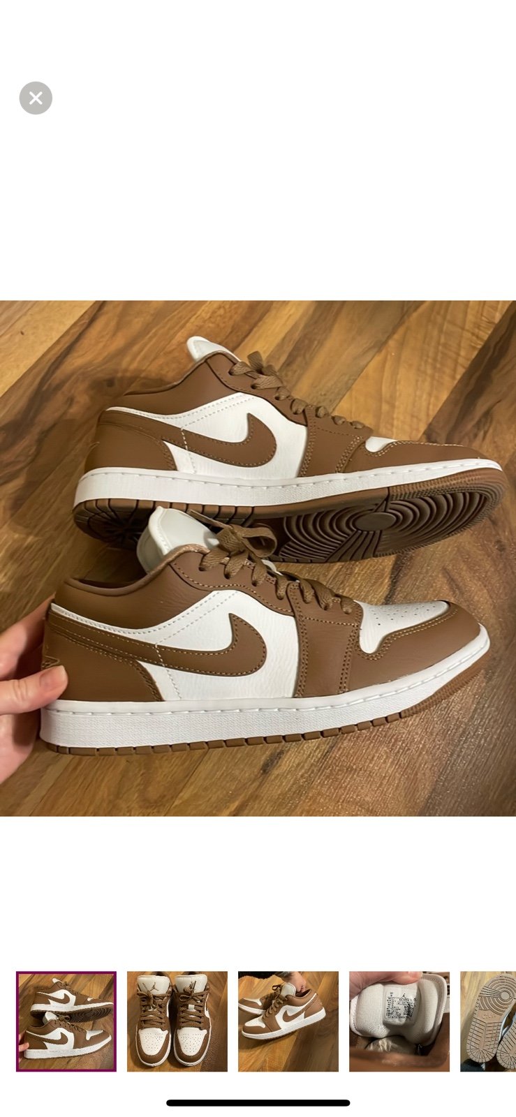 Jordan 1 Low Archeo Brown
