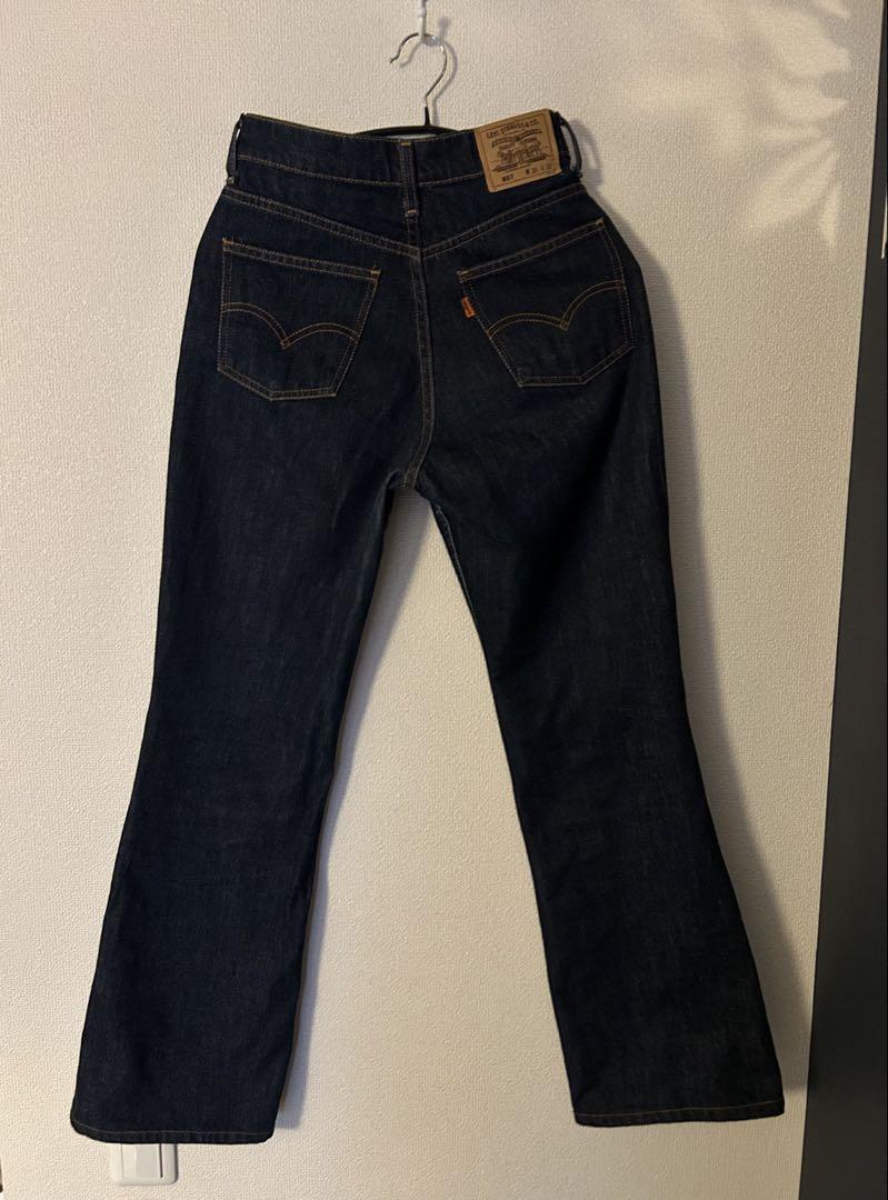 Excellent Condition◆Levi's 857◆Flare Denim◆30 x 32◆Dark Indigo◆Bootcut