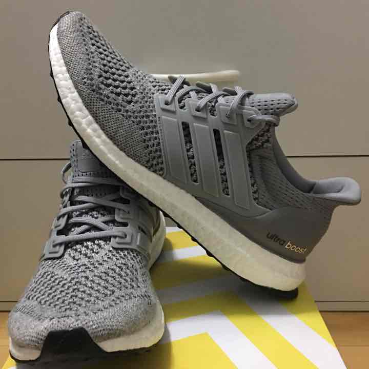 Adidas Ultra Boost 1.0 Grey Wool Men 8US