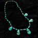 Natural Chinese turquoise necklace