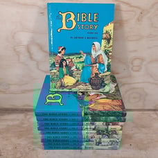 The Bible Story, 10 volume set 1-10 Arthur S Maxwell Mixed Set Books