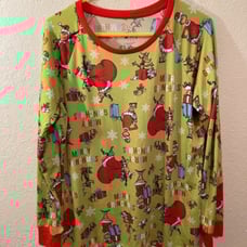 NWOT The Grinch Pajama Set (Top and Bottom)