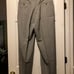 polo Ralph Lauren men's gray 100%wool pleated dress pants with cuffs size: 34/31