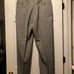polo Ralph Lauren men's gray 100%wool pleated dress pants with cuffs size: 34/31