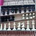 Vintage Drueke's Chessmen Weighted Plastic Complete Set #23 No Chess Board