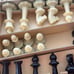Vintage Drueke's Chessmen Weighted Plastic Complete Set #23 No Chess Board