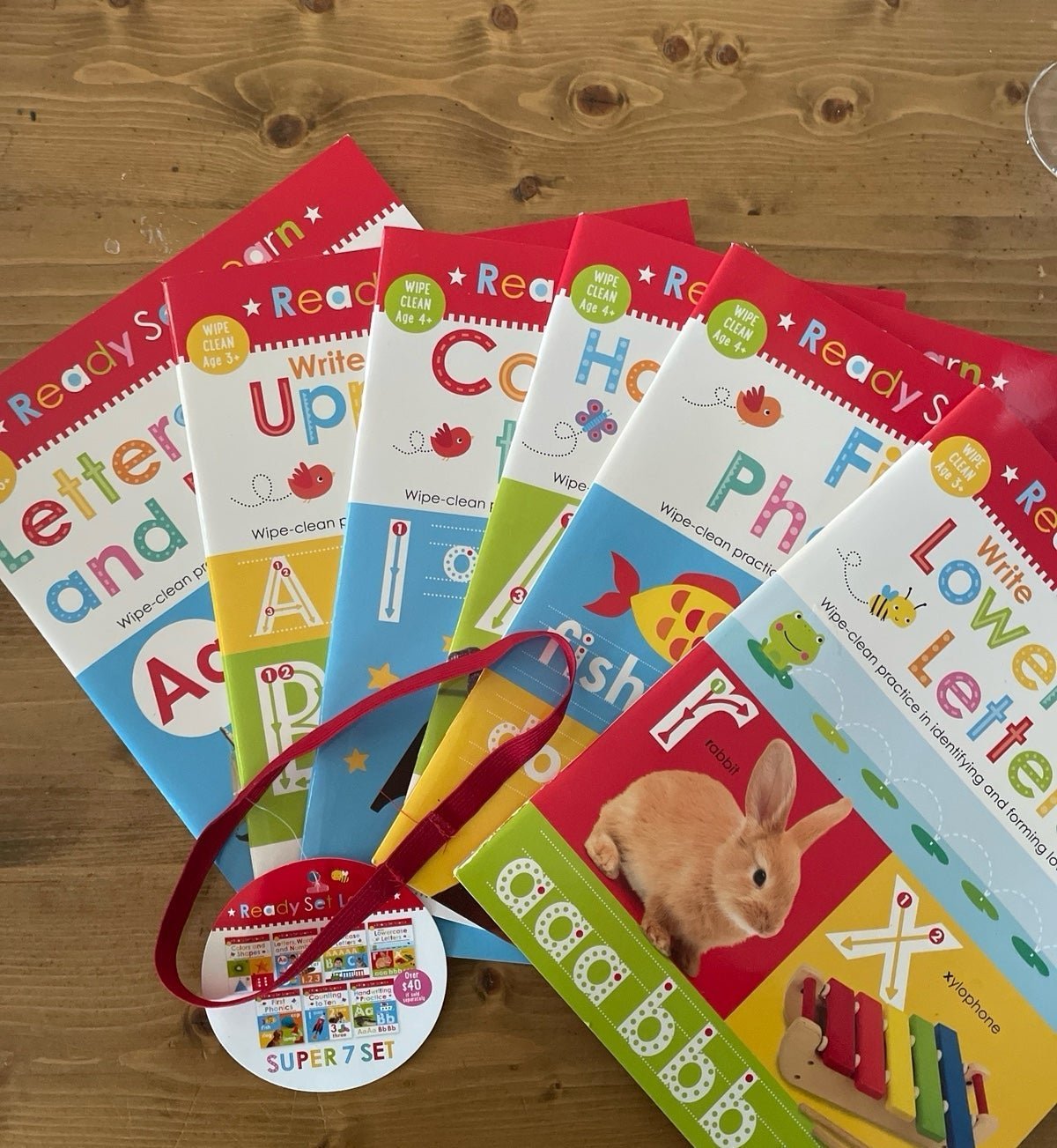 New Wipe clean prek practice writing books