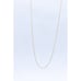 14k dainty Box chain necklace. 14k GOLD Box Chain necklace. 31in 1.3grams 1mm