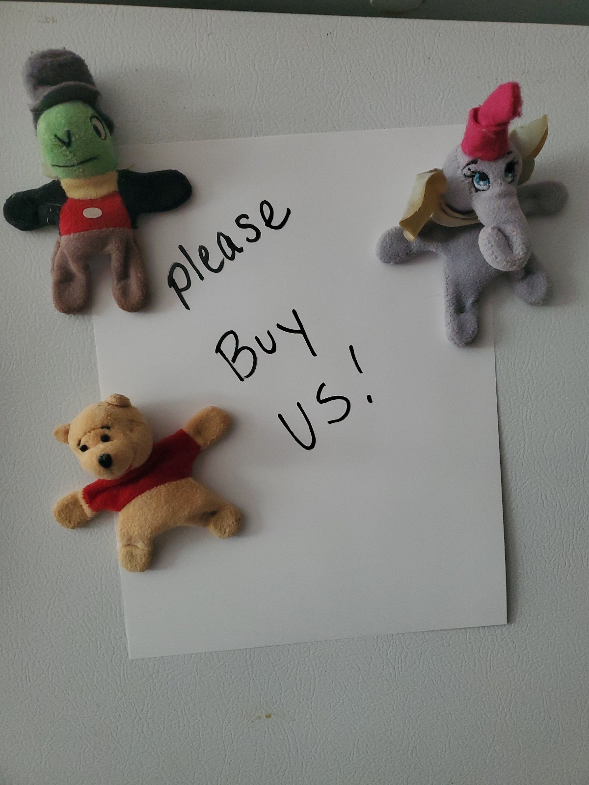 Disney stuffed plush magnets