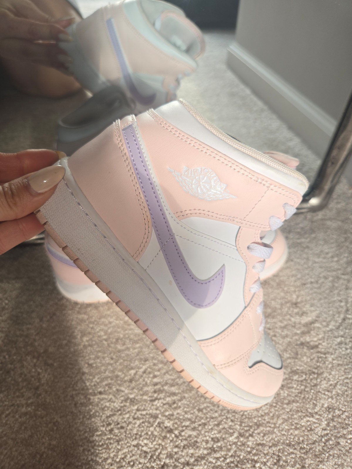 Pink Nikes