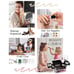 Makeup Train Case for Girls Nail Polish Organized Cosmetic Box