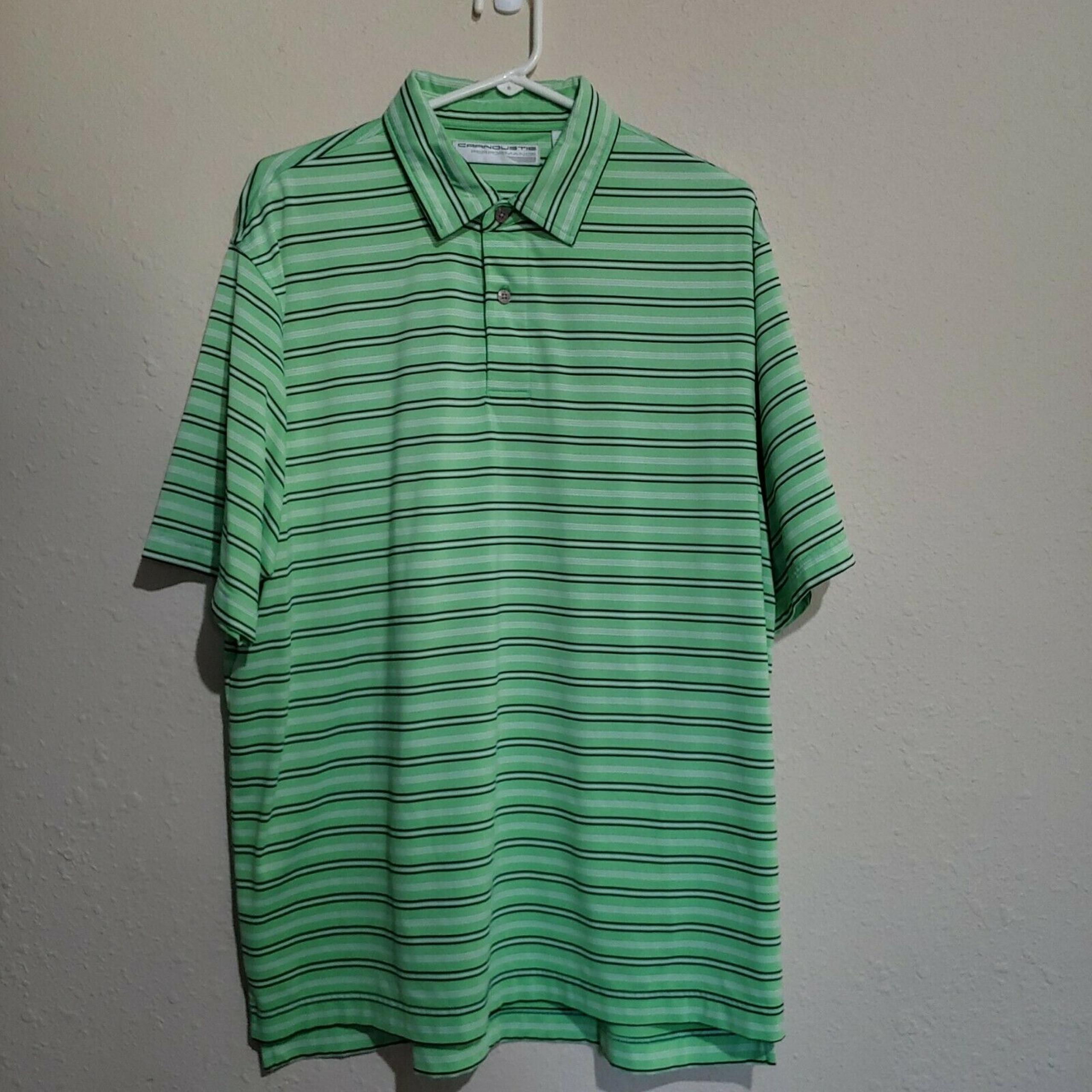 Mens Carnoustie Performance Golf Shirt sz L