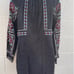Free People All My Life Embroidered Tunic Dress women XS boho Bohemia baby doll