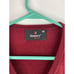Uniworth Sleeveless Sweater Men Size 40 US S Red V Neck Stretch 100% Merino Wool