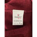 Uniworth Sleeveless Sweater Men Size 40 US S Red V Neck Stretch 100% Merino Wool