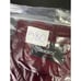 Uniworth Sleeveless Sweater Men Size 40 US S Red V Neck Stretch 100% Merino Wool