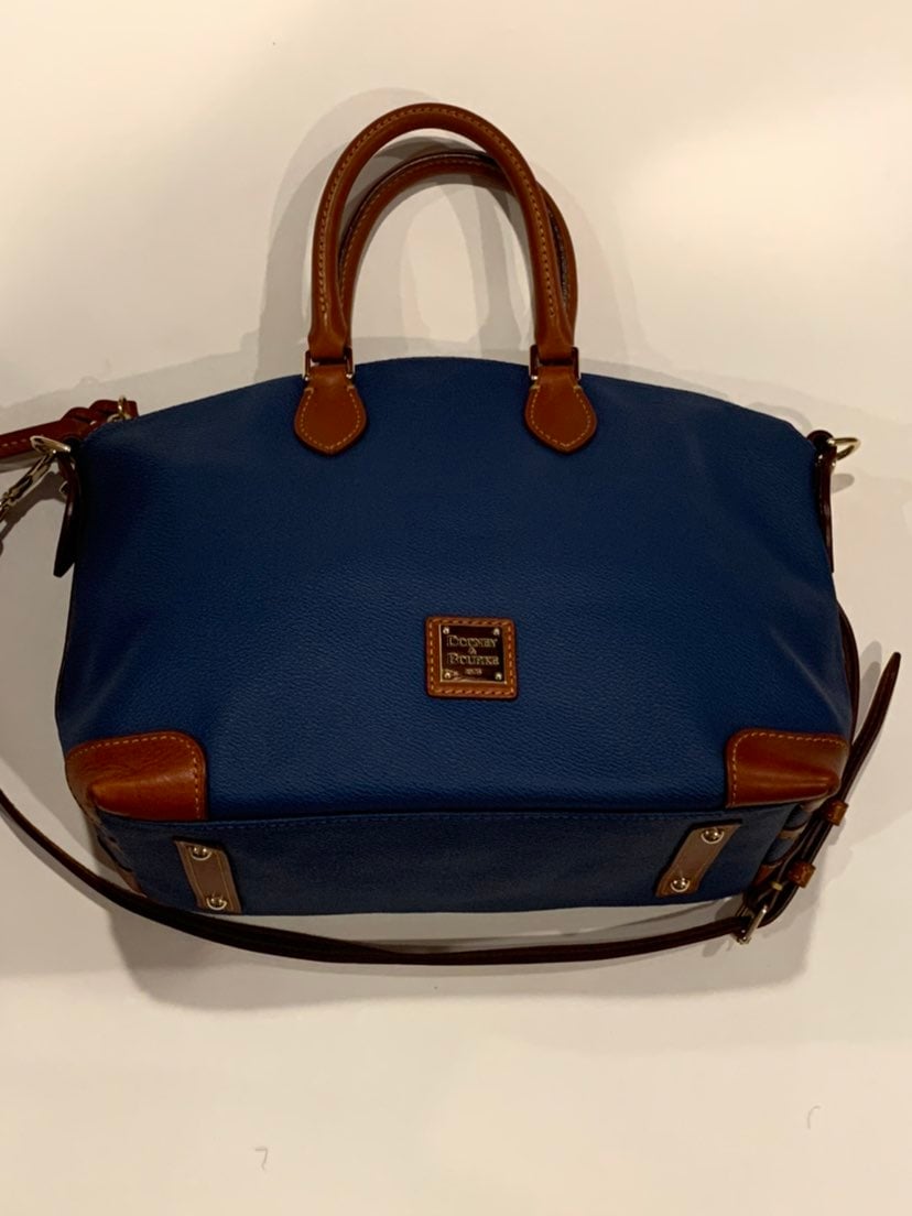 Doonet & Bourke Denim Blue Pebble Leathe