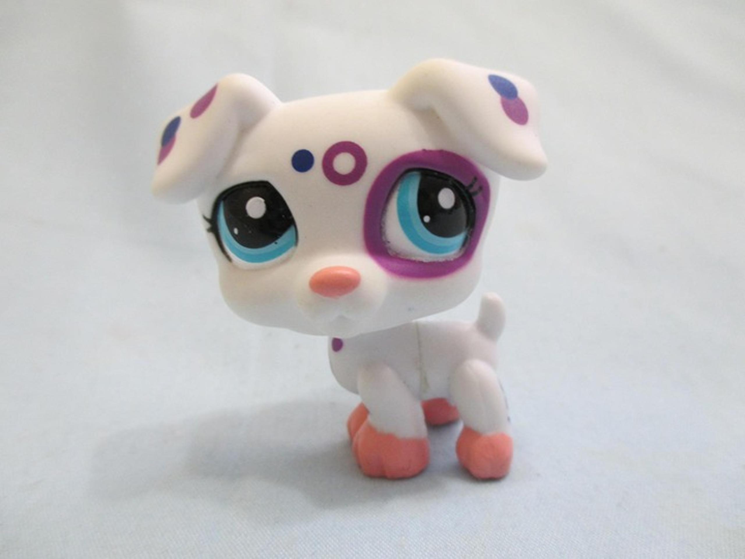 JUN6J LITTLEST PET SHOP 2306 JACK RUSSELL PUPPY Authentic Lps