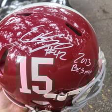Eddie Lacy Helmet