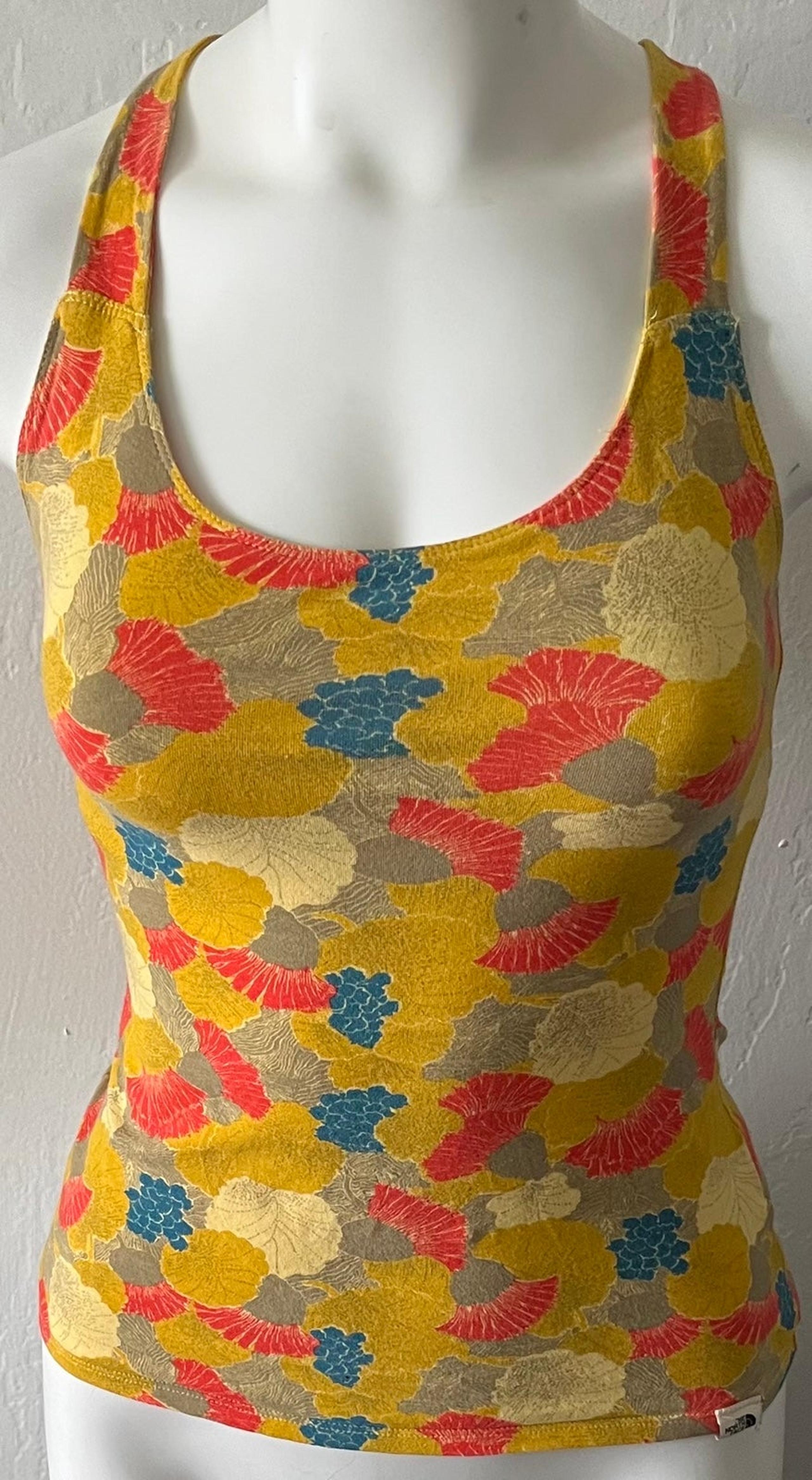 The North Face Gold Halter Style Tank Top Women’s XS