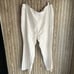 Eileen Fisher Plus Size White Straight Leg Stretchy Casual Pants Bottoms Slacks