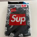 Supreme Hanes Black Bandana Boxer Briefs 2-Pack Size Small Brand New