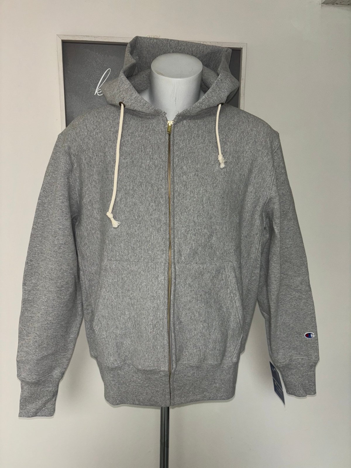 Sweatshirt Champion reverse weave men’s full zip hoodie size large new with tags