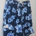 NWT CHAPS Men's Swim Shorts Surf Trunks Navy Blue Hawaiian Boardshorts XL 50
