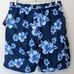 NWT CHAPS Men's Swim Shorts Surf Trunks Navy Blue Hawaiian Boardshorts XL 50