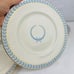 4pc Vintage 1940s Tatler of Trenton 10” Dinner Plate Blue Laurel Leaf Gold Trim