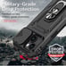 iPhone 15 Case with HD Screen Protector: [Military Grade 20ft.