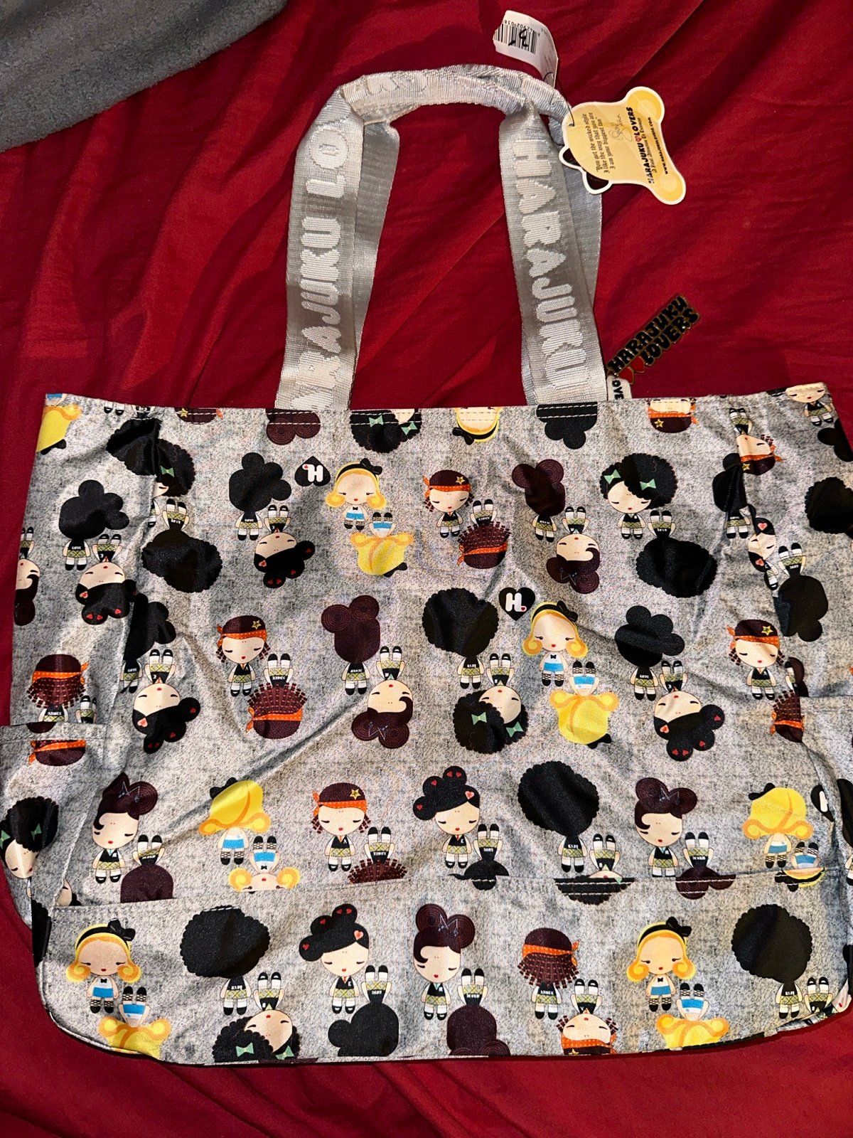 Vintage Harajuku Lovers “Nakajuku Girls” outlet Tote Bag NEW