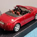 Maisto Audi TT Roadster 1:18 Scale Diecast Model Car MODEL Dark Red Convertible